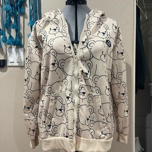Teddy Bear Zip Front Jacket